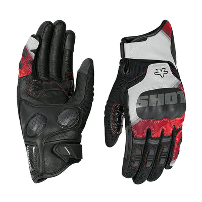 Holeshot Pro Hybrid Gloves-red