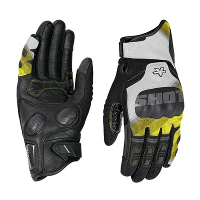 Holeshot Pro Hybrid Gloves-yellow