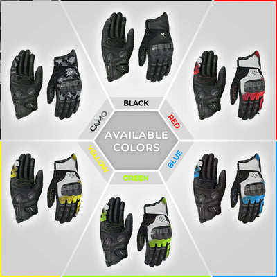 Holeshot Pro Hybrid Gloves have multiple color options