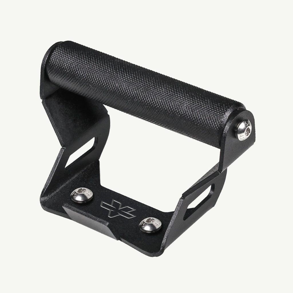 KTM Adventure 250 GEN 2 Mobile Mount Black metal handlebar grip with textured surface on a white background