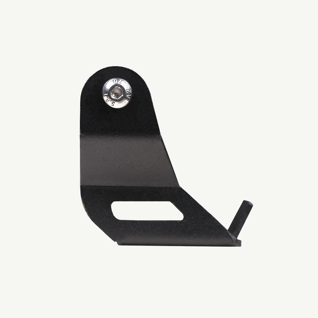 KTM Adventure 250 GEN 2 Mobile Mount Black metal bracket with a circular component on a white background