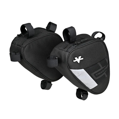 Two Black Bike Saddle Bags