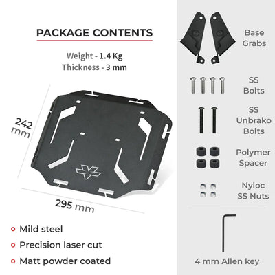 QUICK MOUNT REAR RACK - KTM Adventure 250/390 (2020-2024)