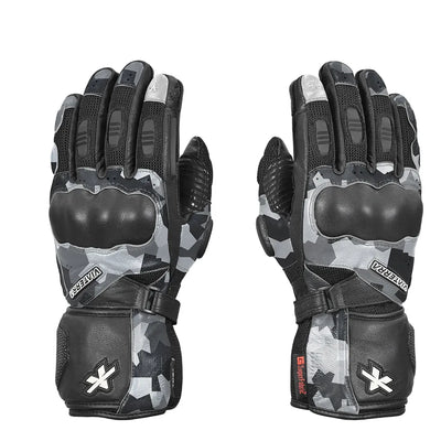 ViaTerra kruger – motorcycle touring riding gloves (camo)