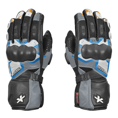 ViaTerra kruger – motorcycle touring riding gloves (sunsetblue)