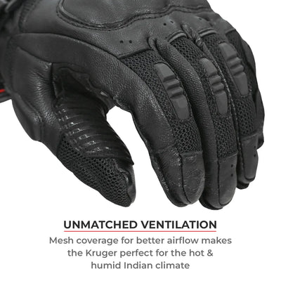 ViaTerra kruger – motorcycle touring riding gloves have unmatched ventilation