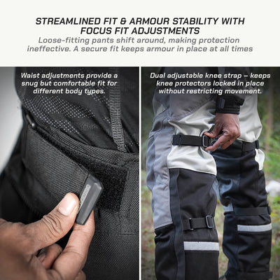 Kruger PRO Pants Streamlined Fit & Armour Stability with FocusFit Adjustments