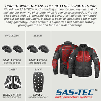 Kruger PRO Jacket with CE Level 2 Protection