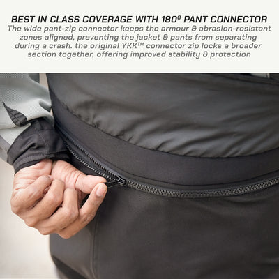 Kruger PRO Jacket Best In class Coverage with 180 degree Pant Connector