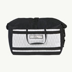 ViaTerra LFA - Tailbag Black and white bag with a visible brand label on a light gray background