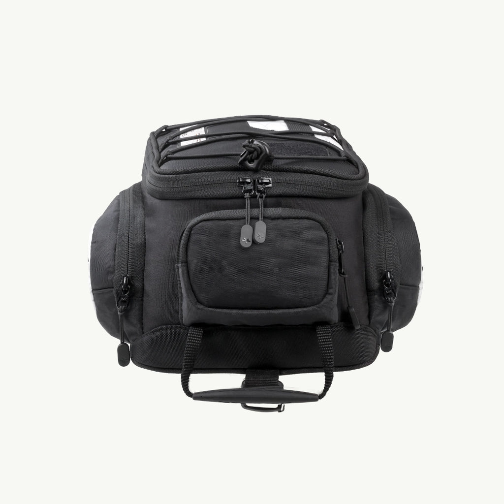 LFA - Tank Bag - Enduro Black backpack on a white background