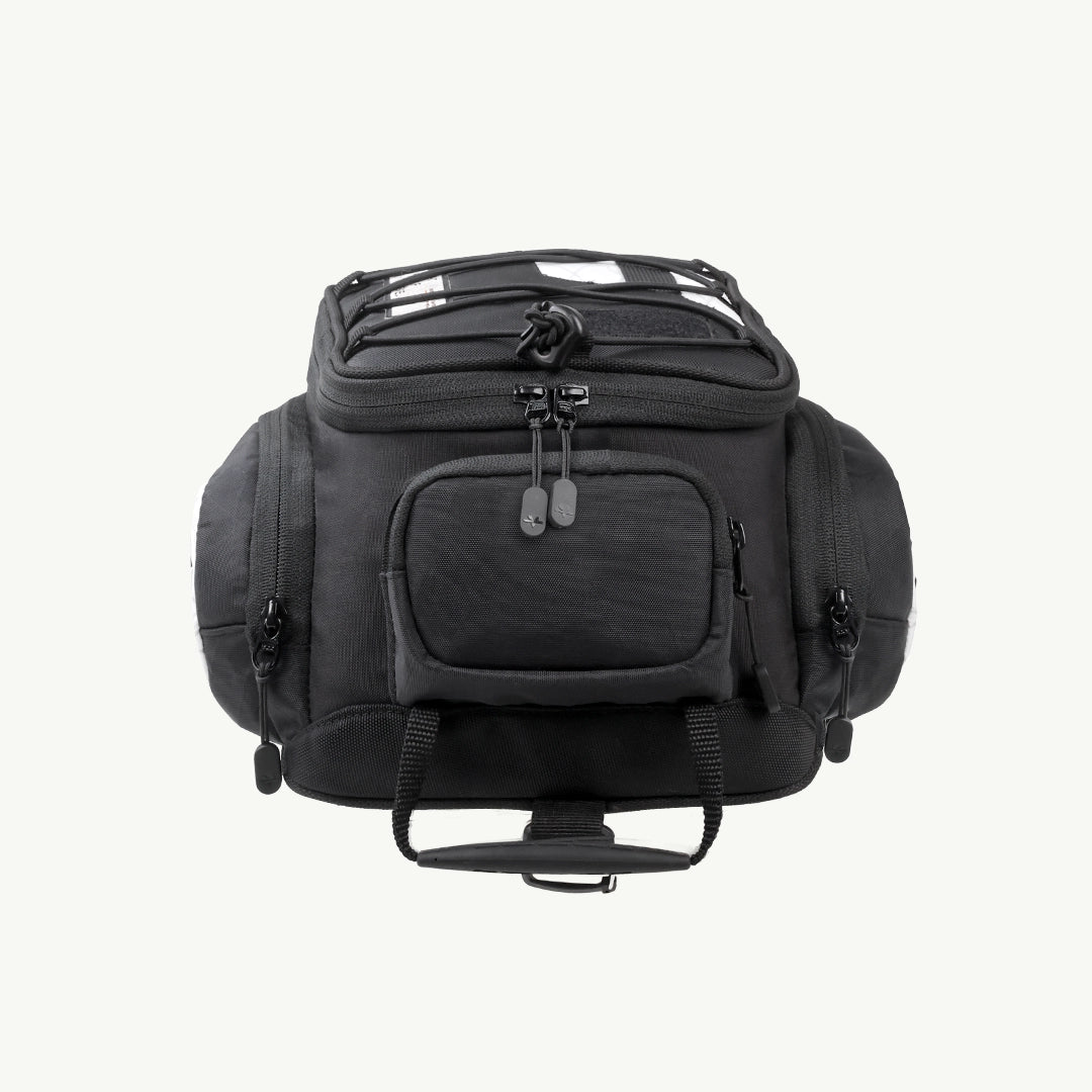 LFA - Tank Bag - Enduro Black backpack on a white background