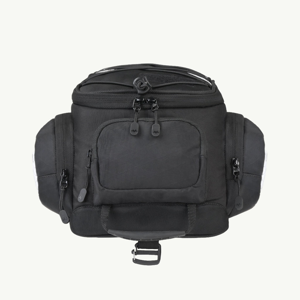 LFA - Tank Bag - XC Black backpack on a white background