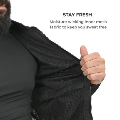 ViaTerra miller – street mesh riding jacket with liners that stay fresh