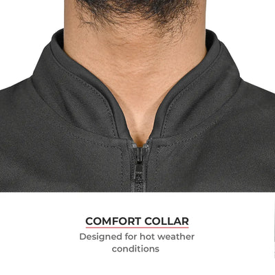 ViaTerra miller – street mesh riding jacket has comfort collar