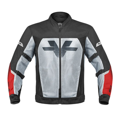ViaTerra miller – street mesh riding jacket with liners (front)