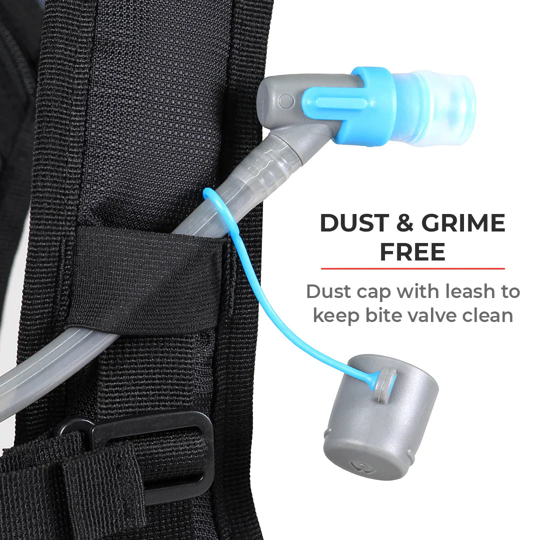 color_green ViaTerra marine neo hydration pack with hydrapak 2l (green) is dust and grime free