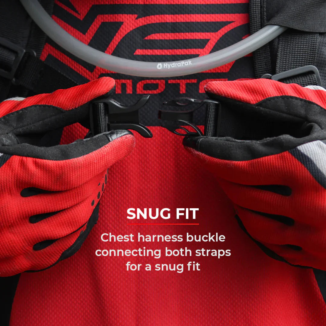 color_green ViaTerra marine neo hydration pack with hydrapak 2l (green) has snug fit