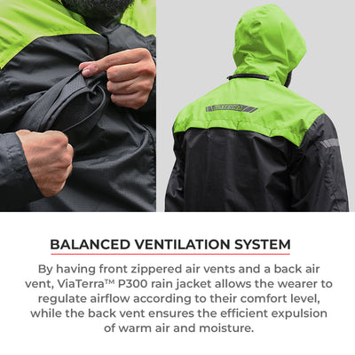 ViaTerra P300 – Motorcycle Rain Jacket