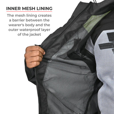 ViaTerra P300 – Motorcycle Rain Jacket