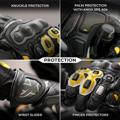 GRID MK3-Full Gauntlet Gloves-protection