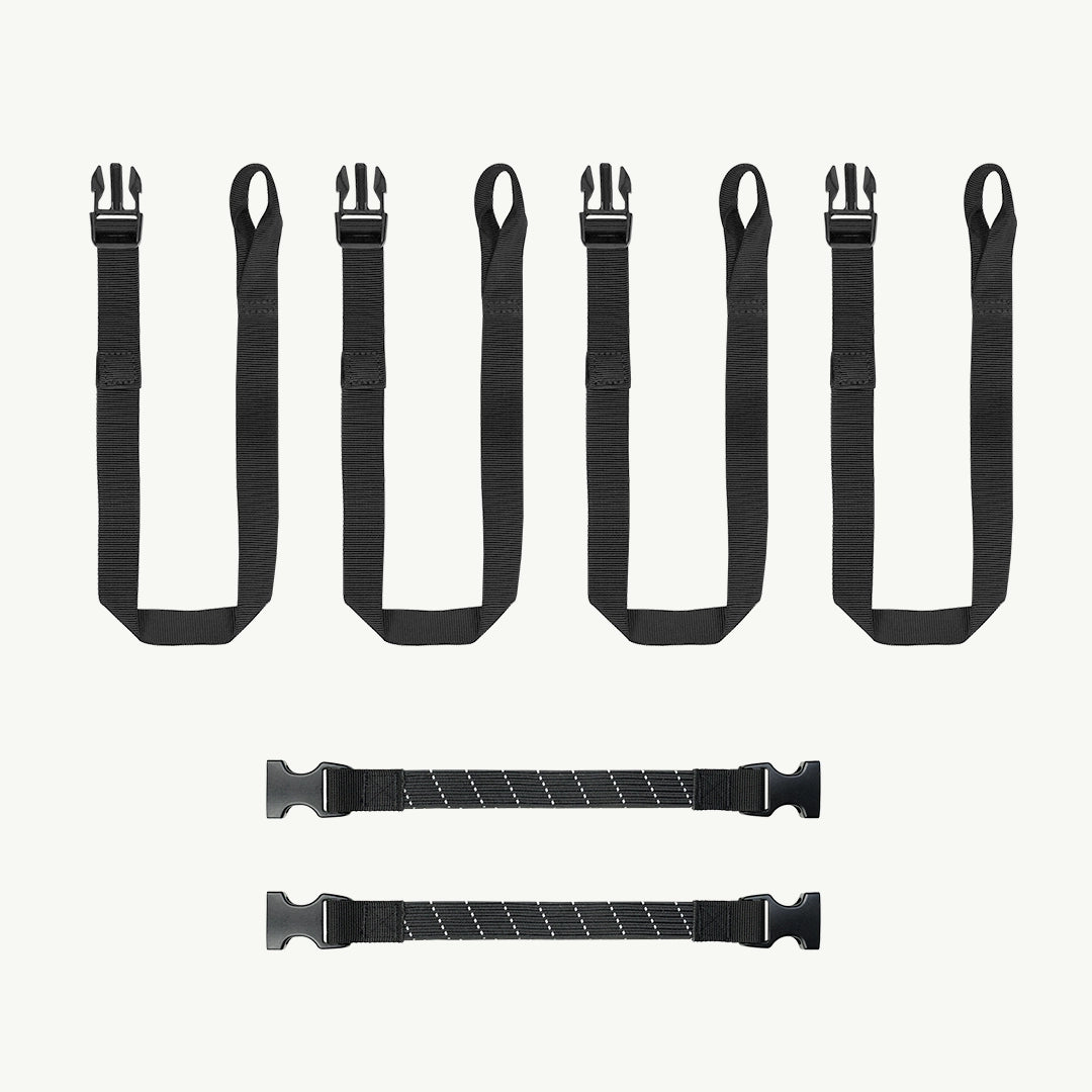 QUICK RELEASE BUNGEE TIE DOWN STRAPS