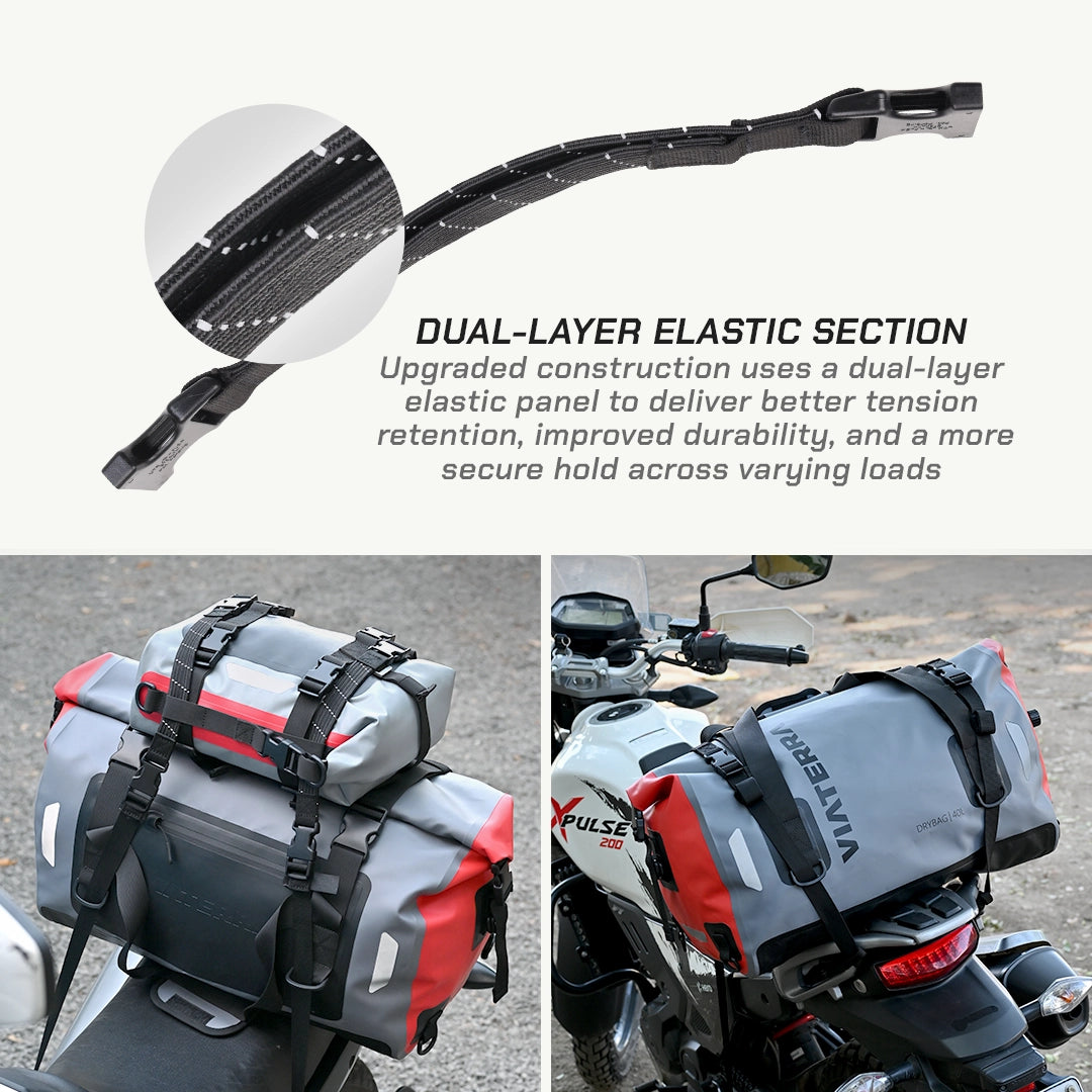 QUICK RELEASE BUNGEE TIE DOWN STRAPS 5