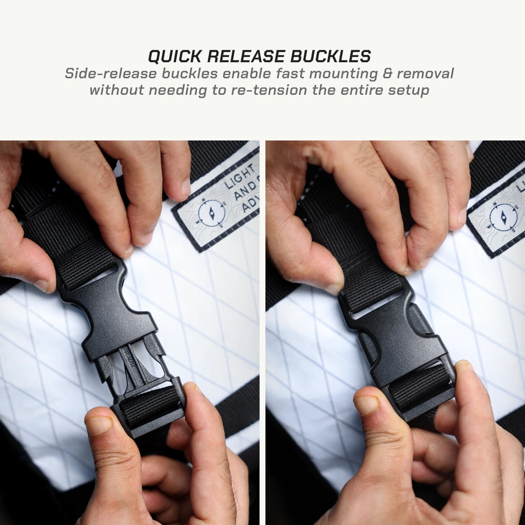 QUICK RELEASE BUNGEE TIE DOWN STRAPS 7