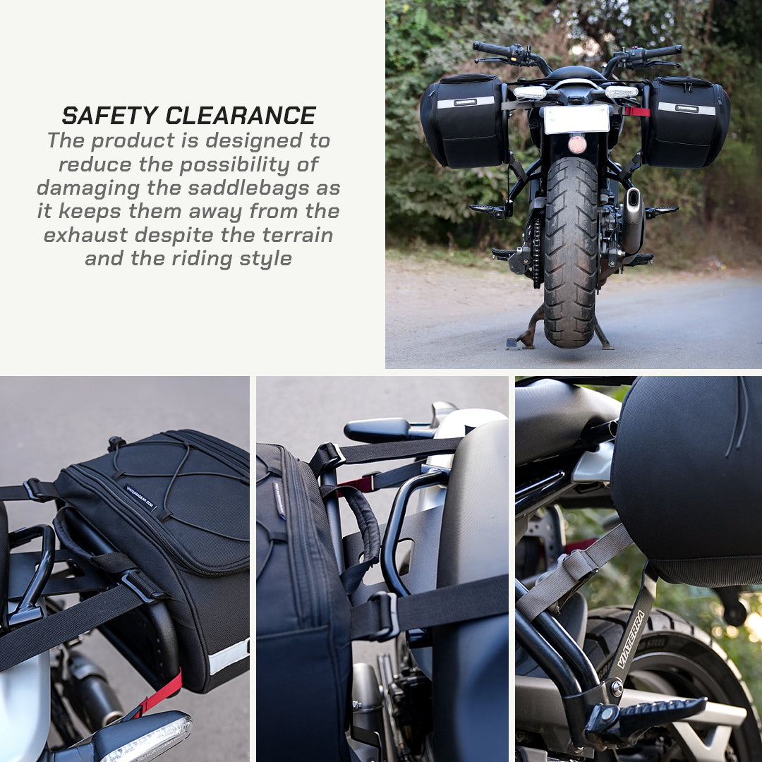 SADDLEBAG RACK – Royal Enfield Guerrilla 450 - 4