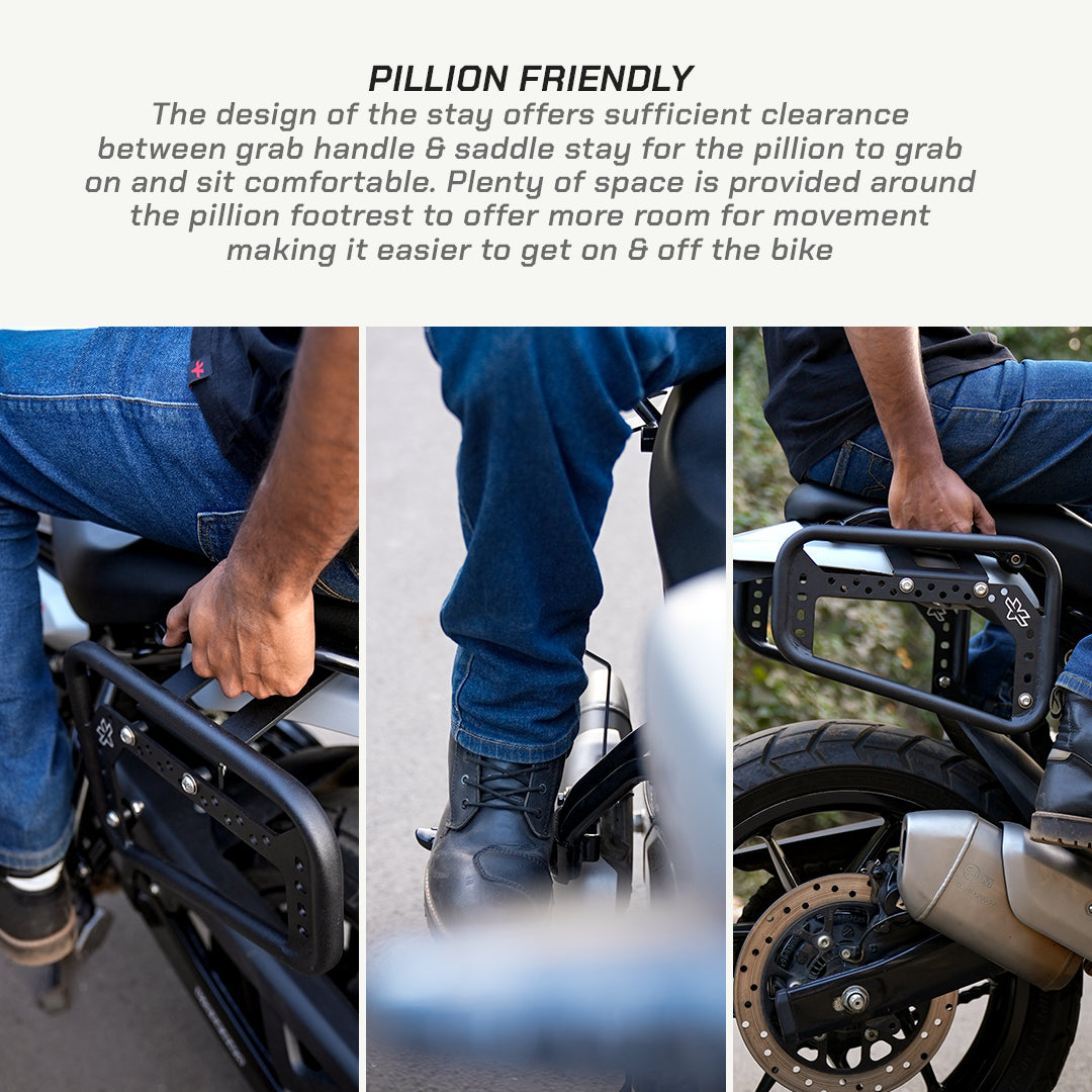 SADDLEBAG RACK – Royal Enfield Guerrilla 450 - 7