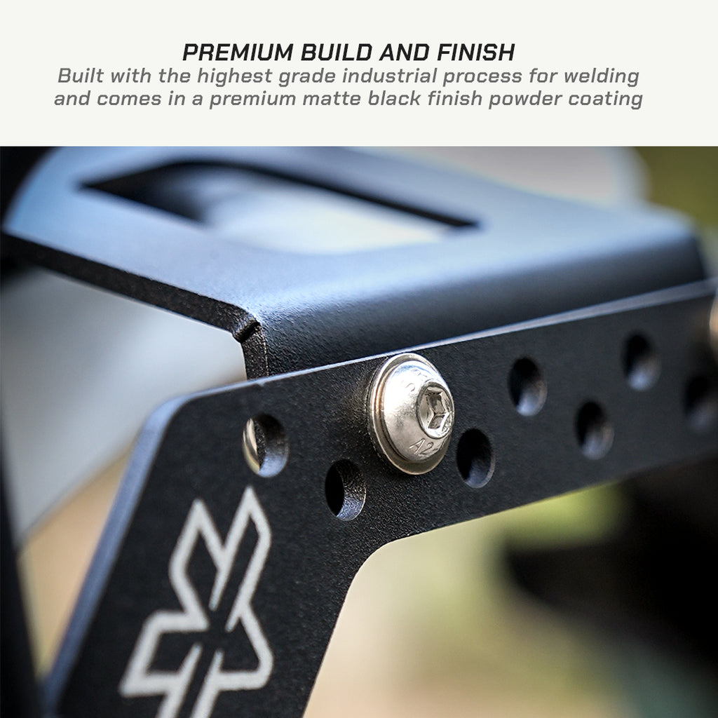 Enfield Rifle Rack SADDLEBAG RACK – Royal Enfield Guerrilla 450 - 8