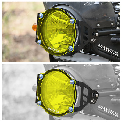 Headlight Guard for Hero XPulse - Yellow Tint