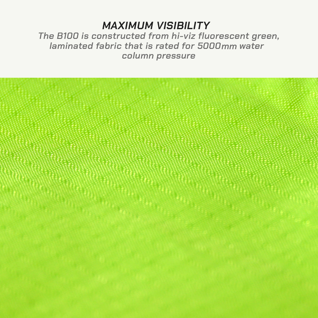 B100 Waterproof Motorcycle Rain Jacket  (2026)