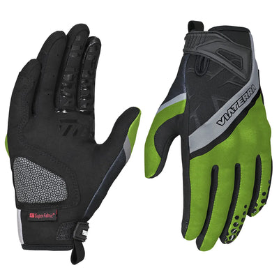 ViaTerra roost – offroad trail riding motorcycle gloves (green)