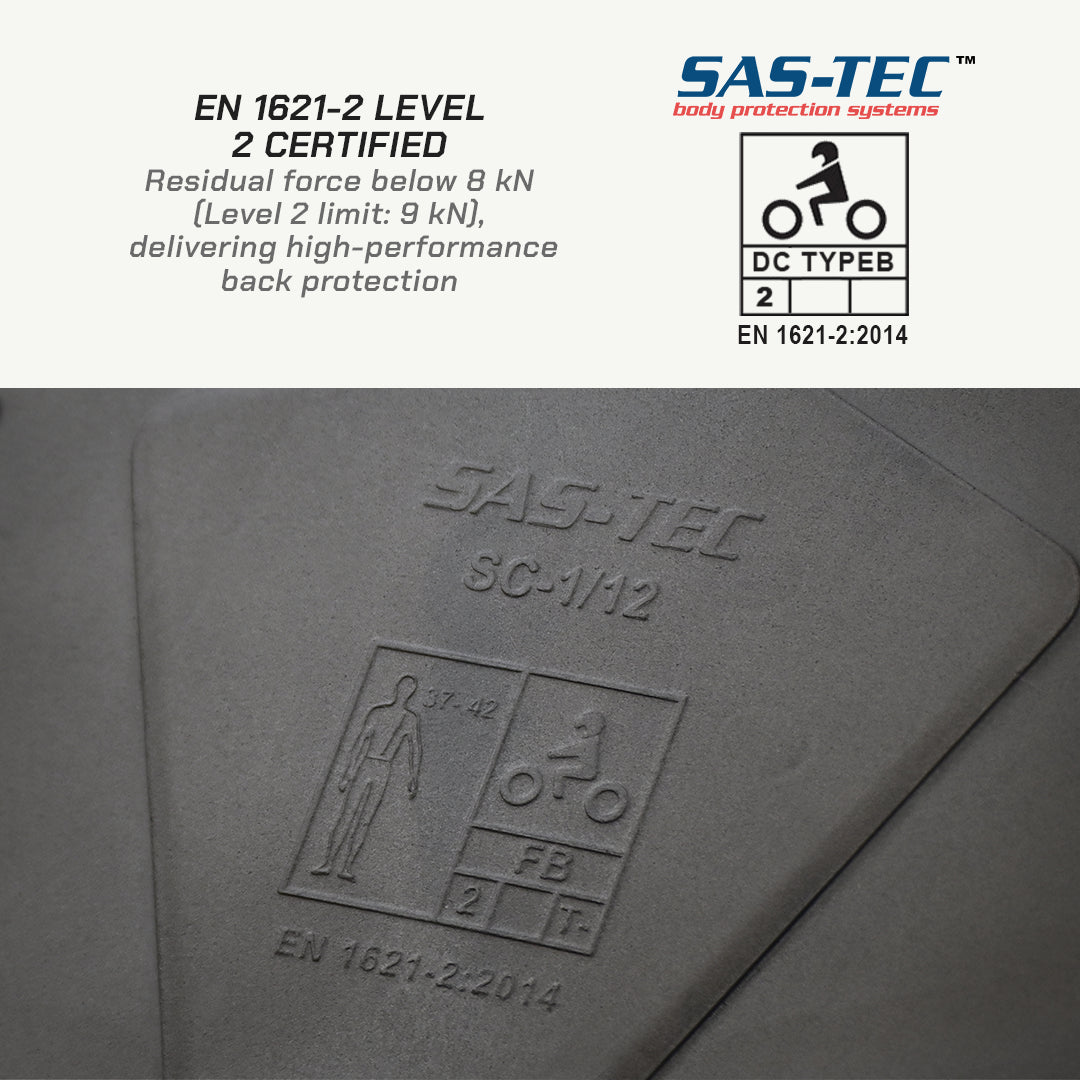 SASTEC SC-1/12 Back Armour - Level 2