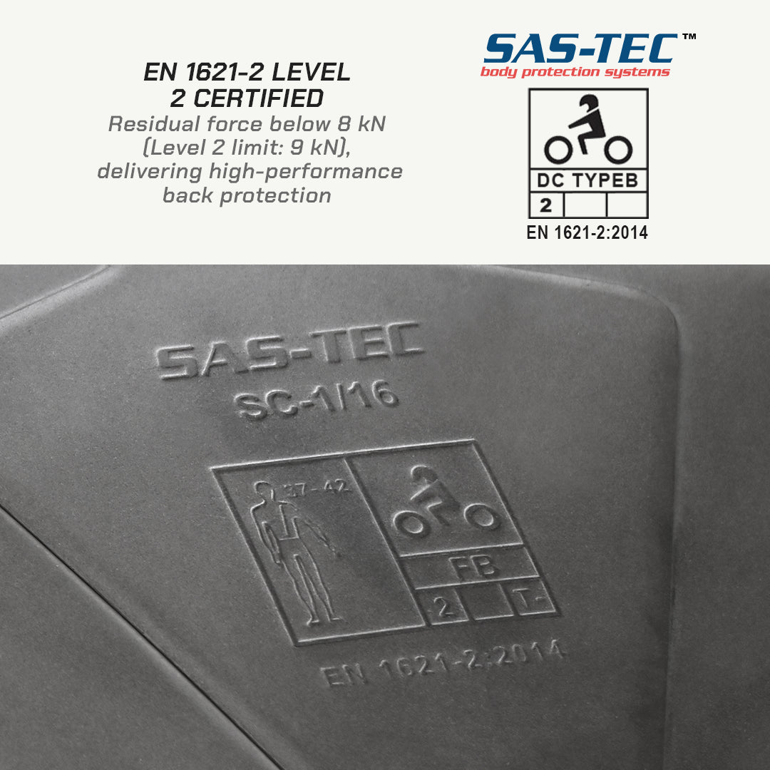 SASTEC SC-1/16 Back Armour - Level 2