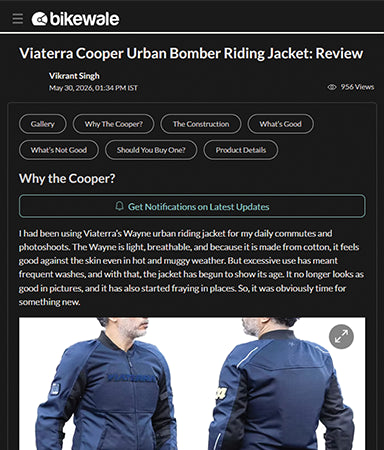 BikeWale Reviews ViaTerra Cooper: Stylish, Ventilated, and Better Equipped for Everyday Riding
