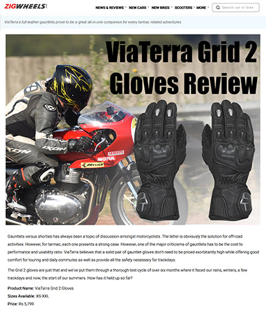 ViaTerra Grid 2 Gloves Tested: A Do-It-All Gauntlet for Tarmac Riding