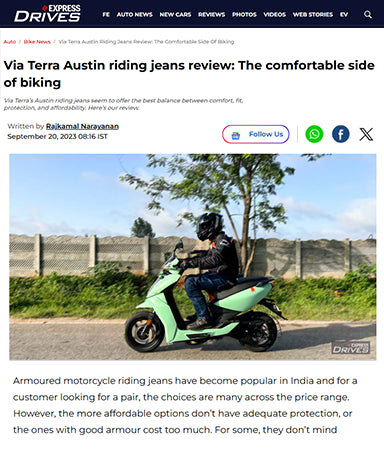 Express Drives Reviews ViaTerra Austin riding jeans
