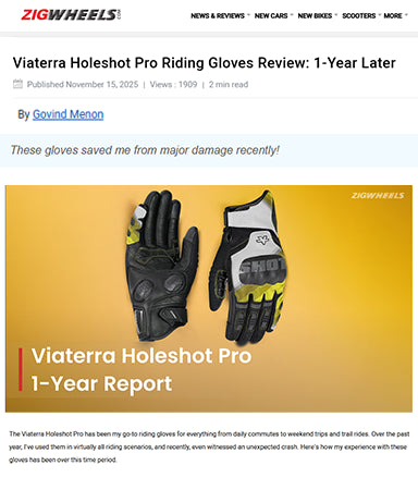 Long-Term Review: ViaTerra Holeshot Pro Riding Gloves