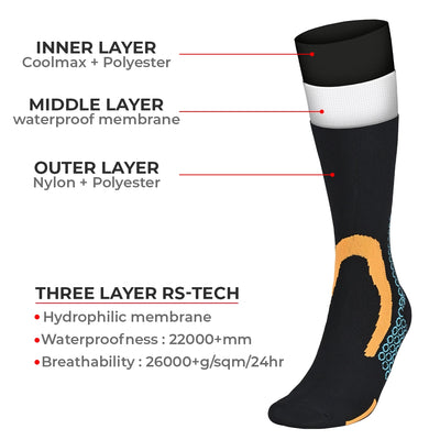 RANDY SUN – WATERPROOF SOCKS KNEE HIGH X-216