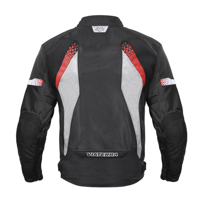 SPENCER – STREET MESH MOTORCYCLE RIDING JACKET WITH POWERTECTOR ARMOUR