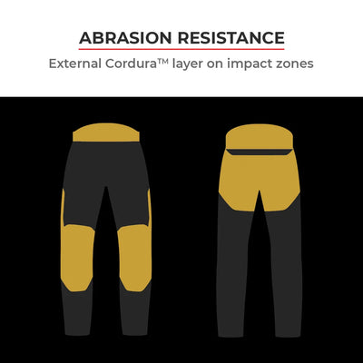 ViaTerra spencer – street mesh motorcycle riding pants are abrasion resistance