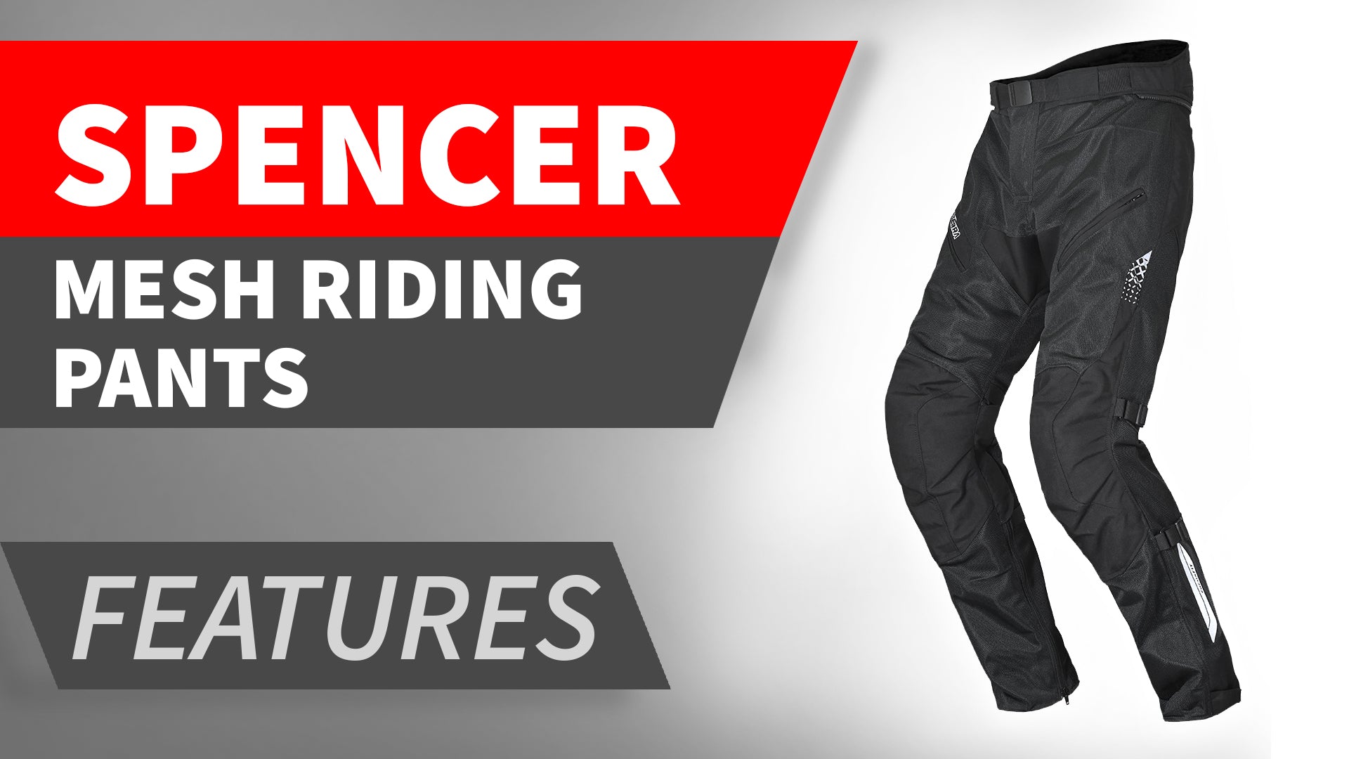 Warrior Soul Men's Mesh Motorcycle Pants – Waterproof, Breathable & CE Armoured For Summer Rides