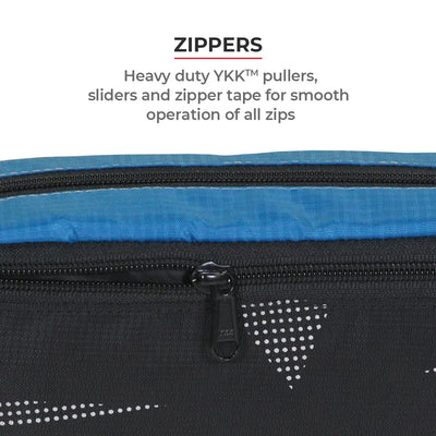 ViaTerra essentials - toiletry pouch has YKK zipper