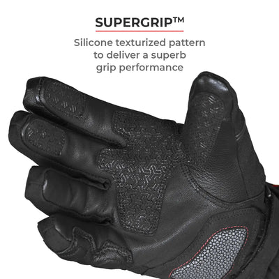 ViaTerra tundra – waterproof/ winter motorcycle riding gloves have super grip