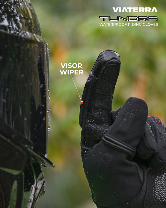 OWSOO Winter Motorcycle Gloves Waterproof Cold Weather Motorcycle Gloves  Warm Riding Gloves