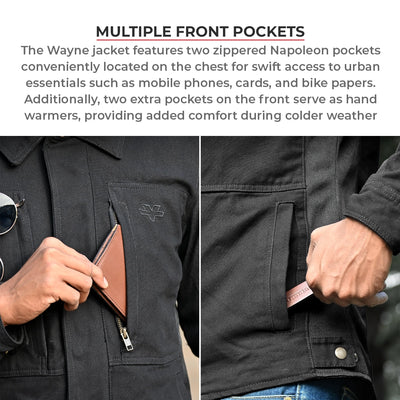 WAYNE – URBAN RIDING JACKET