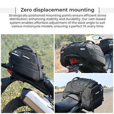 ViaTerra Claw Pro - Motorcycle Tail Bag (Universal)