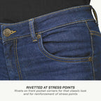color_common ViaTerra augusta – daily riding jeans for women is riveted at stress points